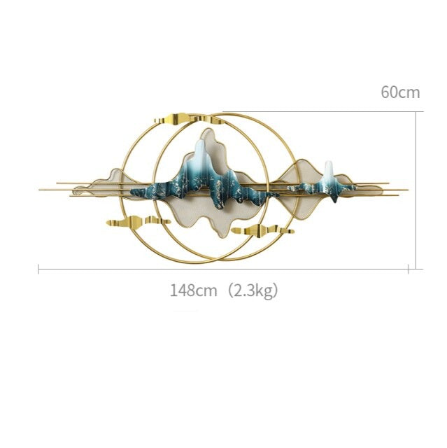 3D Aesthetic Landscape Luxury Wall Light Decor - Image 9