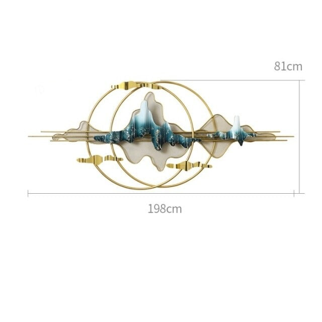 3D Aesthetic Landscape Luxury Wall Light Decor - Image 10