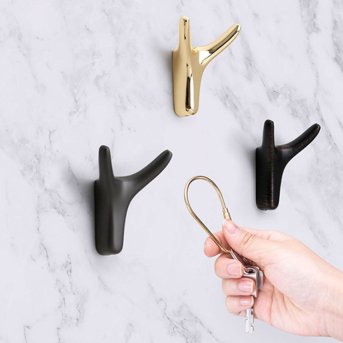 Nordic Bull Head Wall Hooks