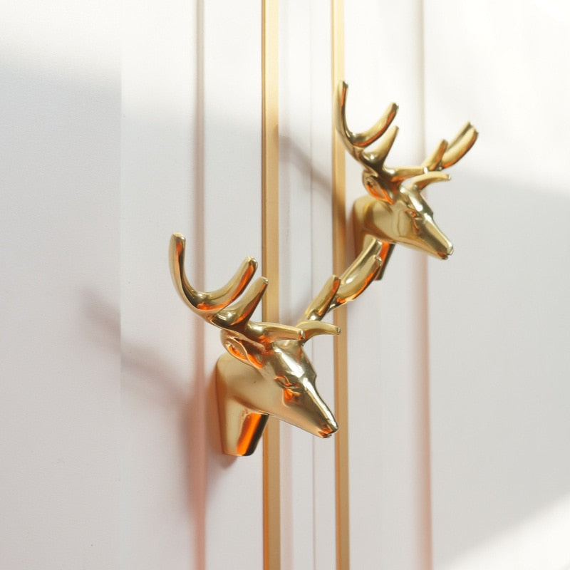 American Style Retro Deer Door Handle