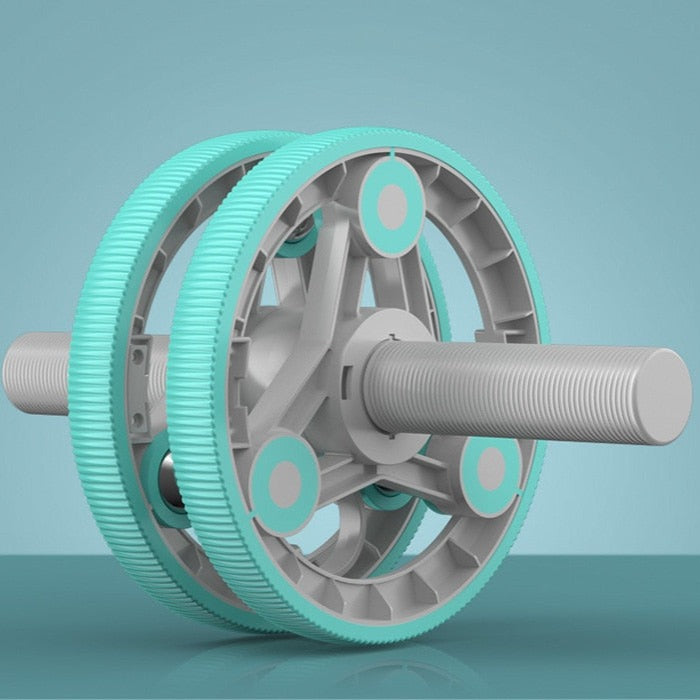 Self-Retracting Home Fitness Abdominal Wheel Roller - Image 0