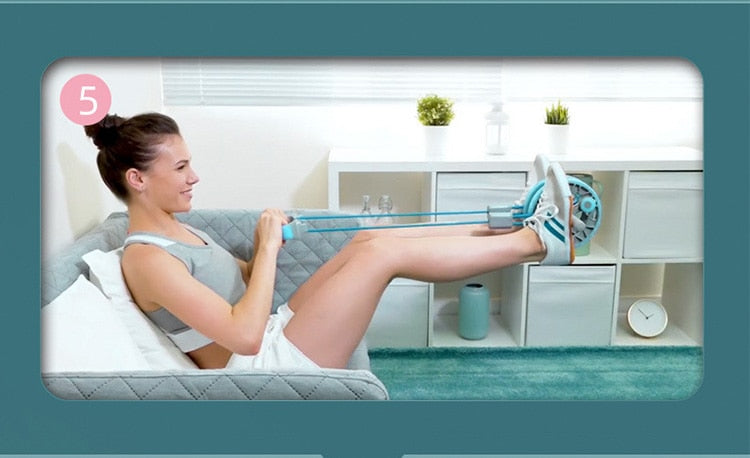Self-Retracting Home Fitness Abdominal Wheel Roller - Image 11