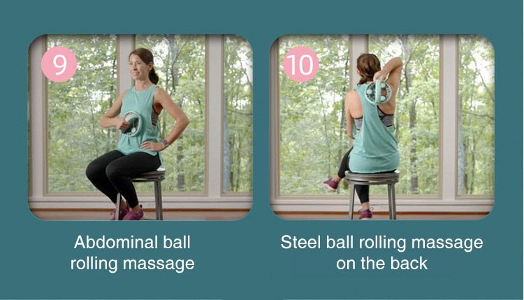Self-Retracting Home Fitness Abdominal Wheel Roller - Image 15