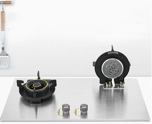 Magic Stainless Steel Liftable Double Gas Stove - Image 0