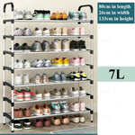 Adjustable 30 Pair Shoe Rack Space Saving Storage Organizer