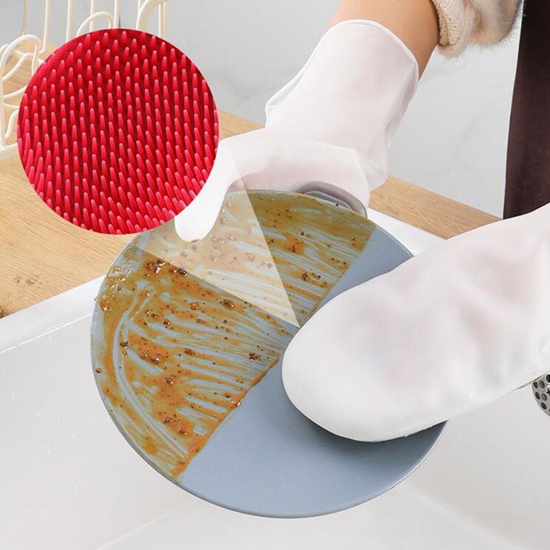 Magic Reusable Dish Washing Gloves - Image 1