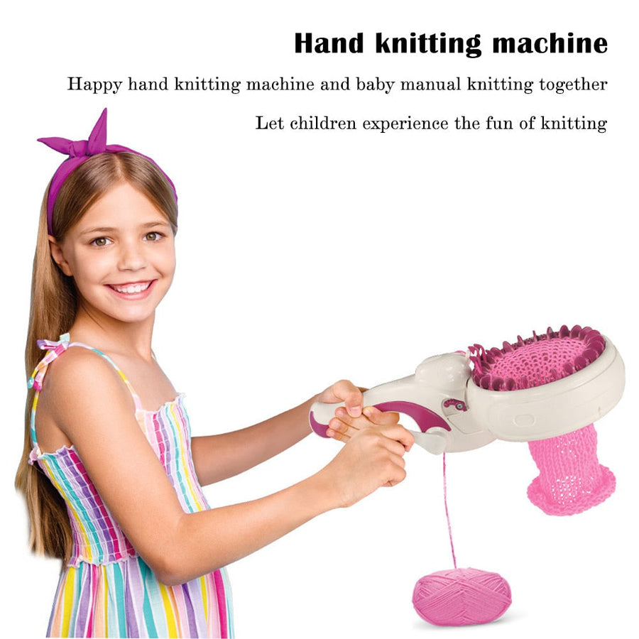 Educational Rotating Double Knitting Machine Toy - Image 3