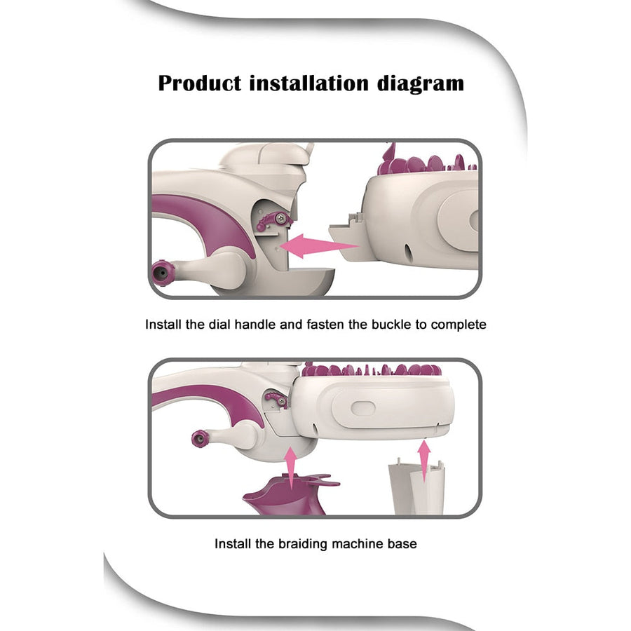 Educational Rotating Double Knitting Machine Toy - Image 9