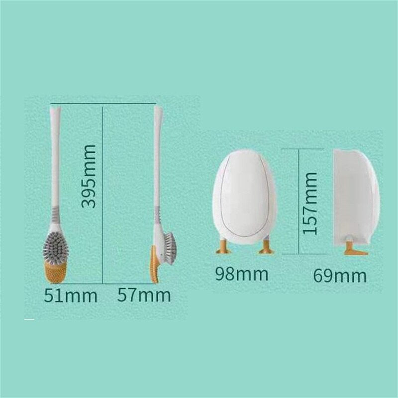 Silicone Duck Shape Soft Bathroom Brush - Image 6