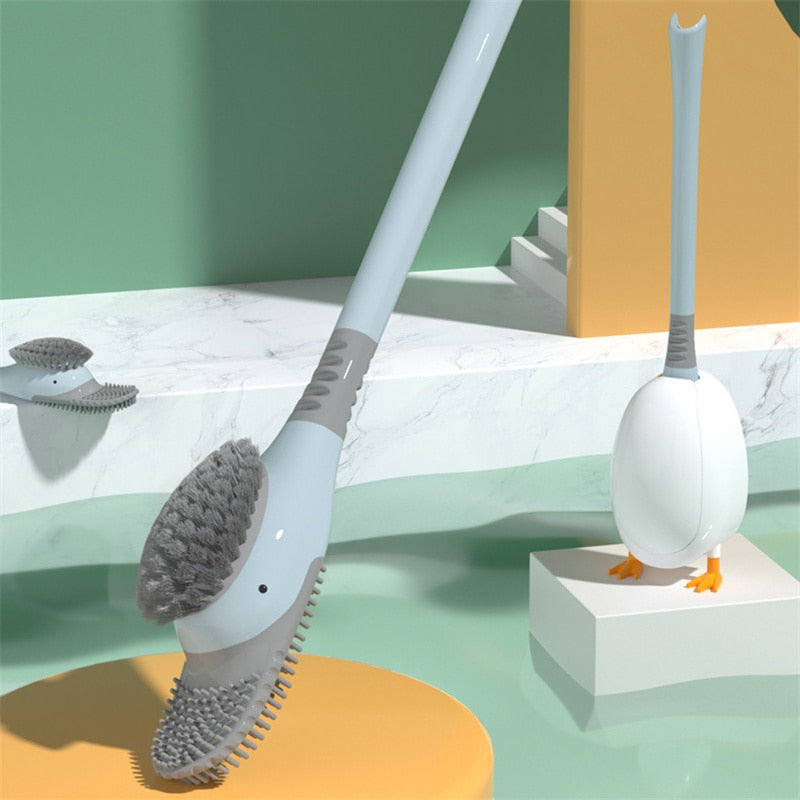 Silicone Duck Shape Soft Bathroom Brush - Image 4