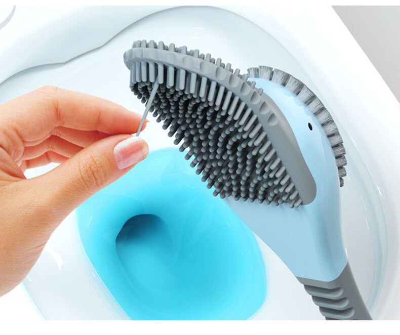 Silicone Duck Shape Soft Bathroom Brush - Image 1