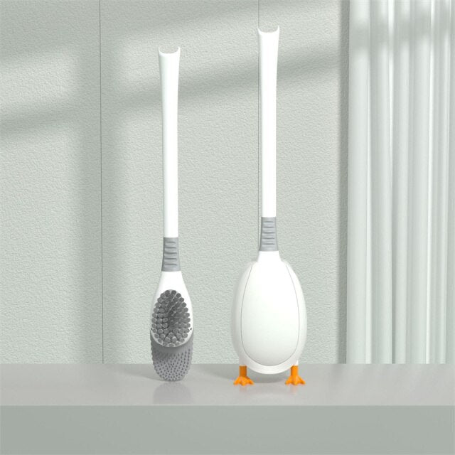 Silicone Duck Shape Soft Bathroom Brush - Image 9