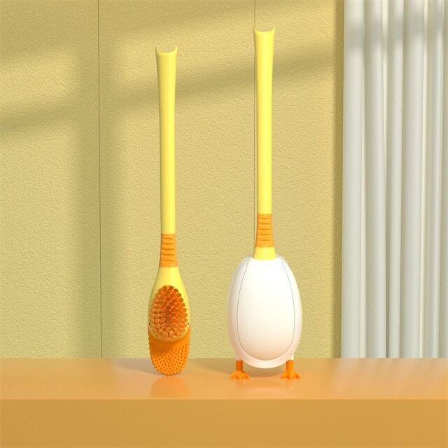 Silicone Duck Shape Soft Bathroom Brush - Image 3