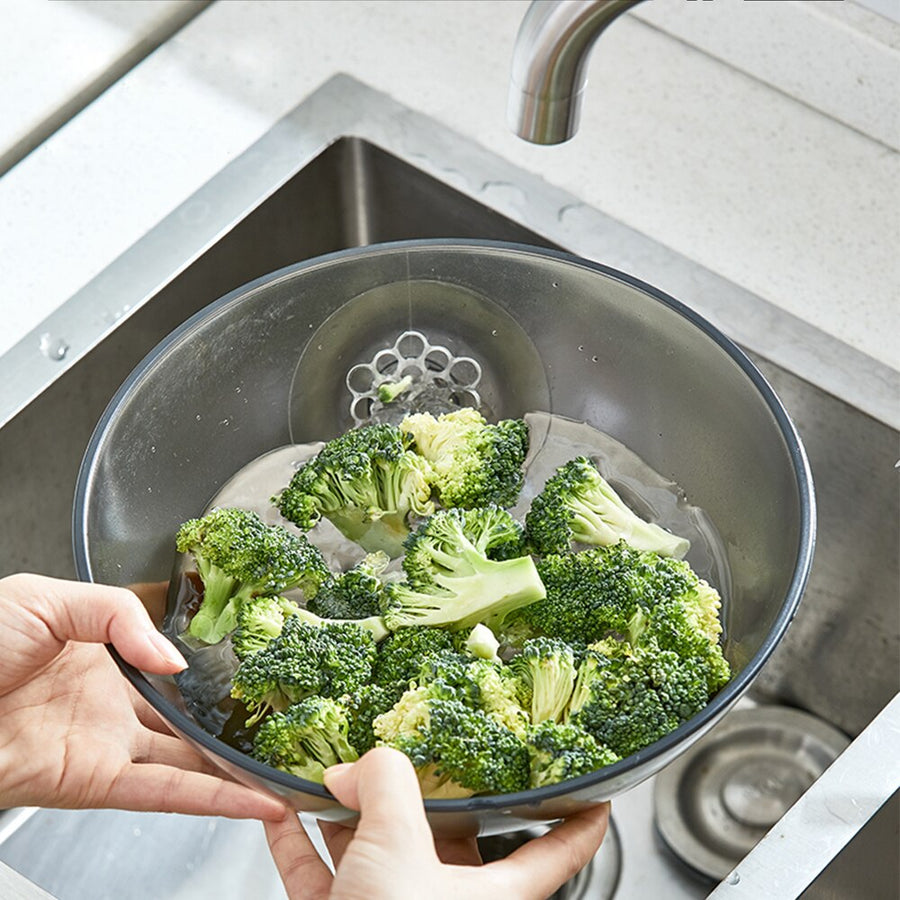 Creative Non-Slip Vegetable Drainer Basket - Image 1