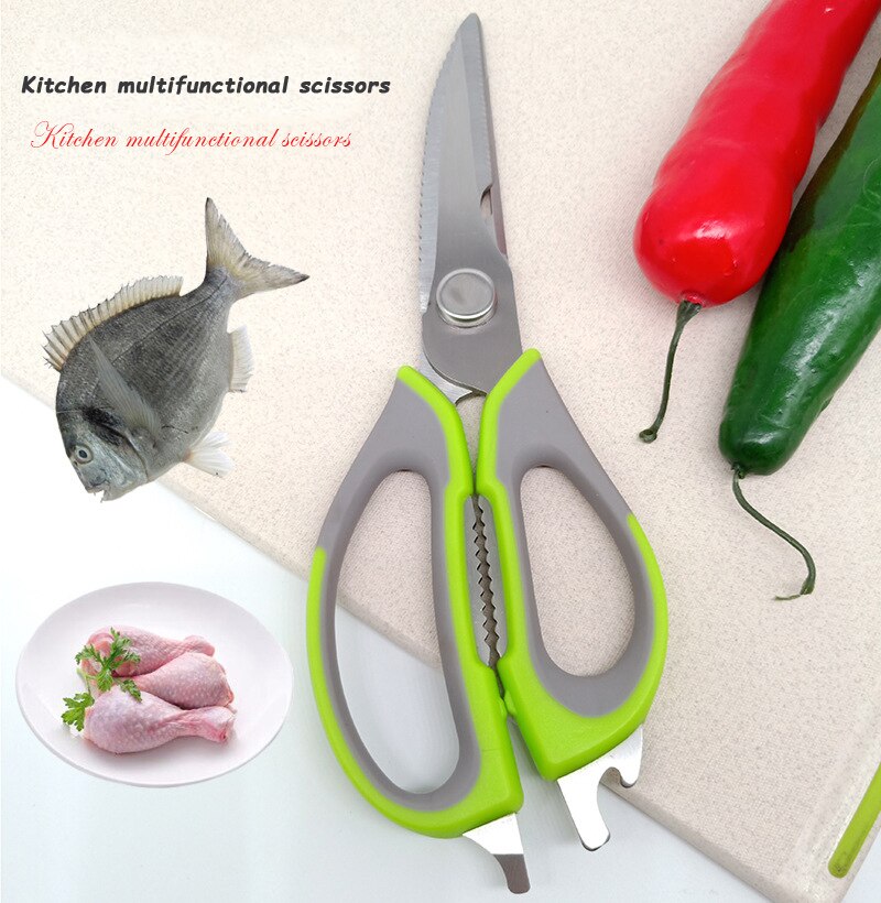Multifunctional Poultry Bone Scissor with Magnetic Storage Bag - Image 4