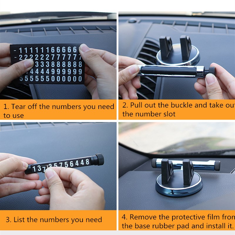360° Rotating Luminous Number Display Phone Holder - Image 2