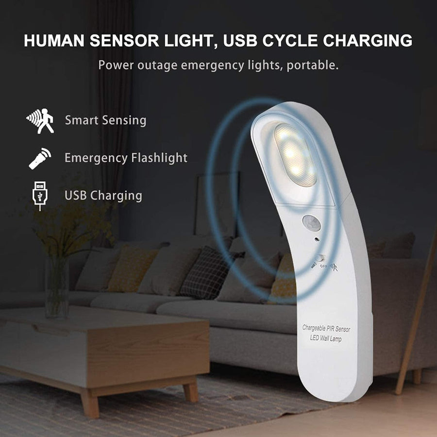 Motion Sensor Rotatable LED Wall Lamp - Image 2
