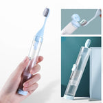 2in1 Portable Folding Travel Toothbrush Kit