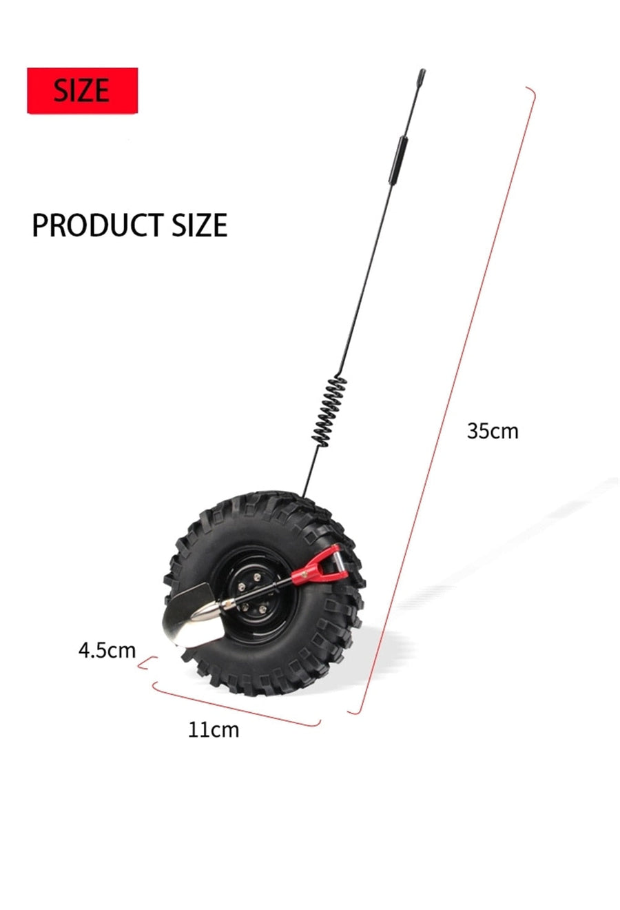 3D Mini Car Sticky Tire Decor - Image 3