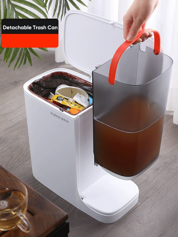 Double Storage Liquid Separator Trash Can