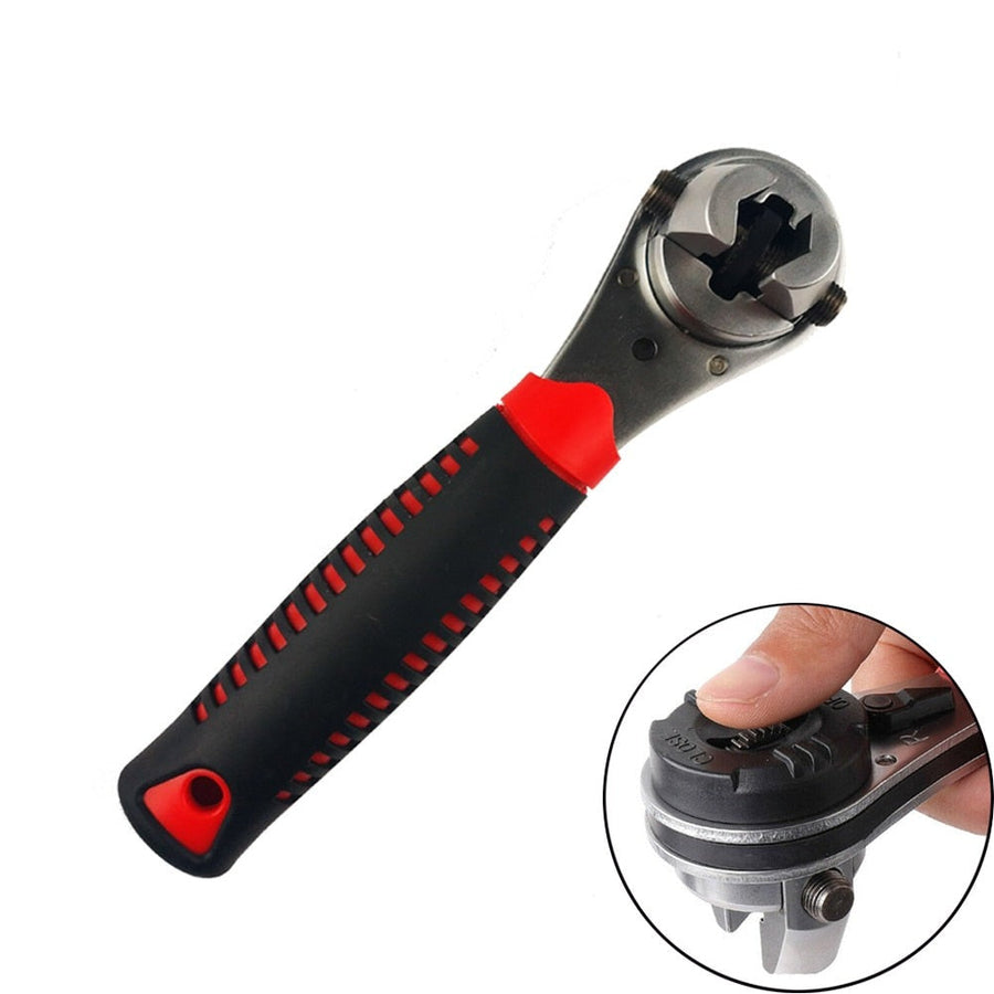 Universal Adjustable Non-Slip Ratchet Wrench Tool - Image 6