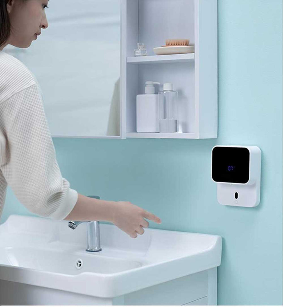 Automatic Sensor LED Display Foam Hand Washer - Image 3