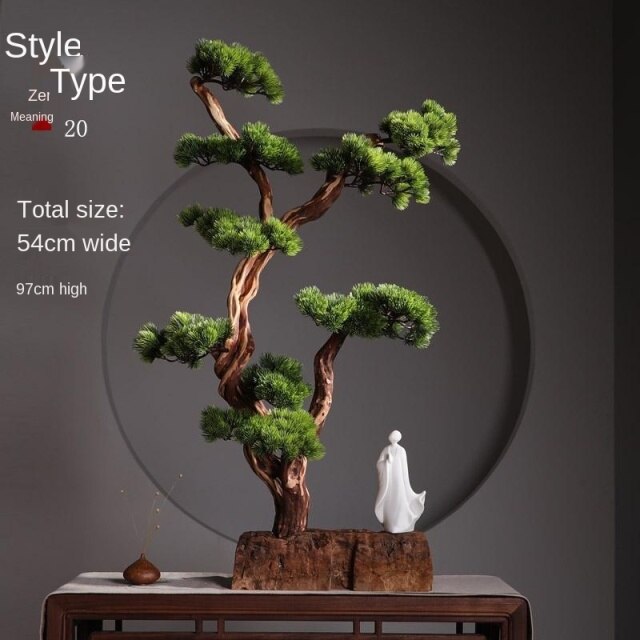 Chinese Zen Root Carving Landscape Home Decor - Image 7