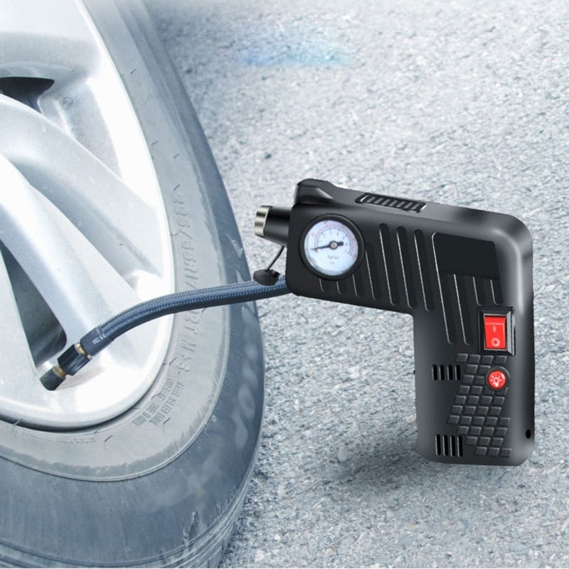 Mini Wireless Car Tire Air Compressor - Image 0