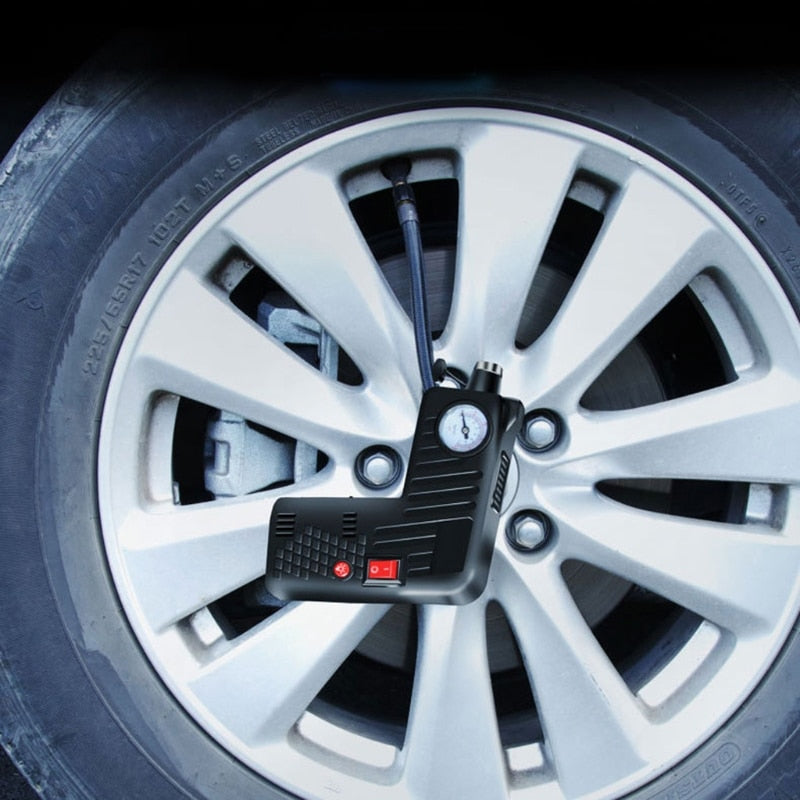 Mini Wireless Car Tire Air Compressor - Image 1