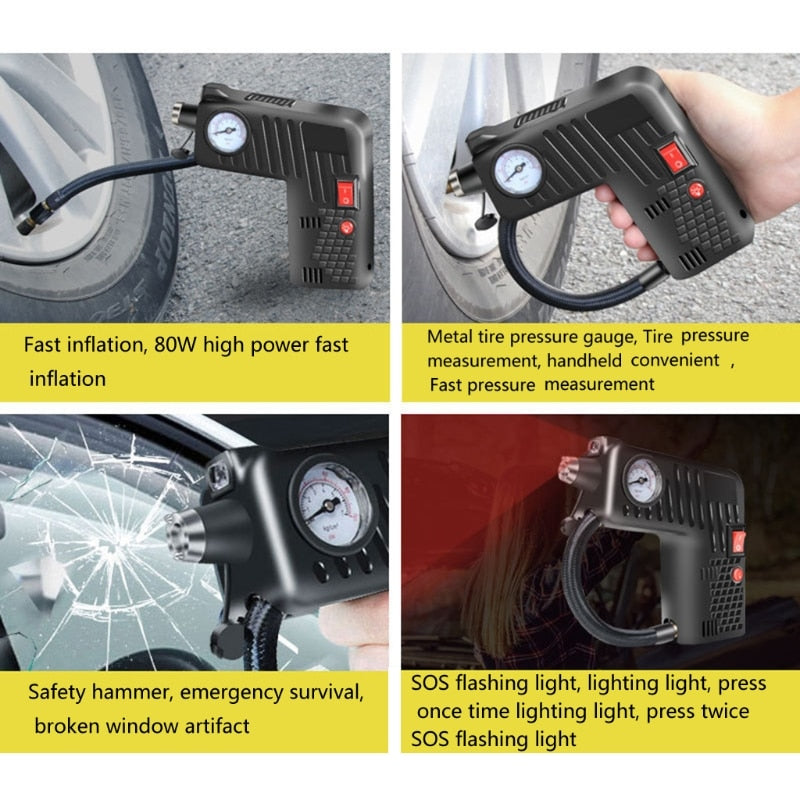 Mini Wireless Car Tire Air Compressor - Image 7