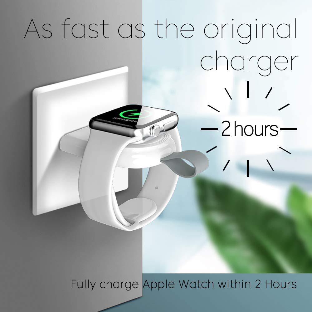 USB Apple Watch Wireless Charger Dock - Image 1