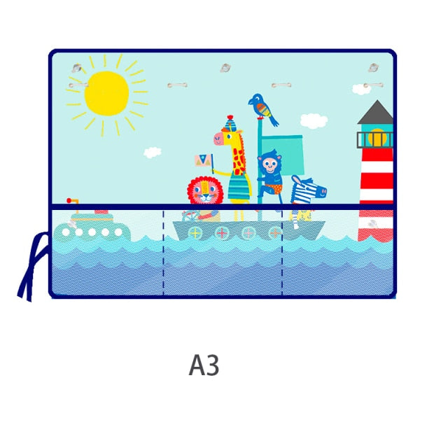 Universal Retractable Car Kids Sunshade Organizer - Image 9