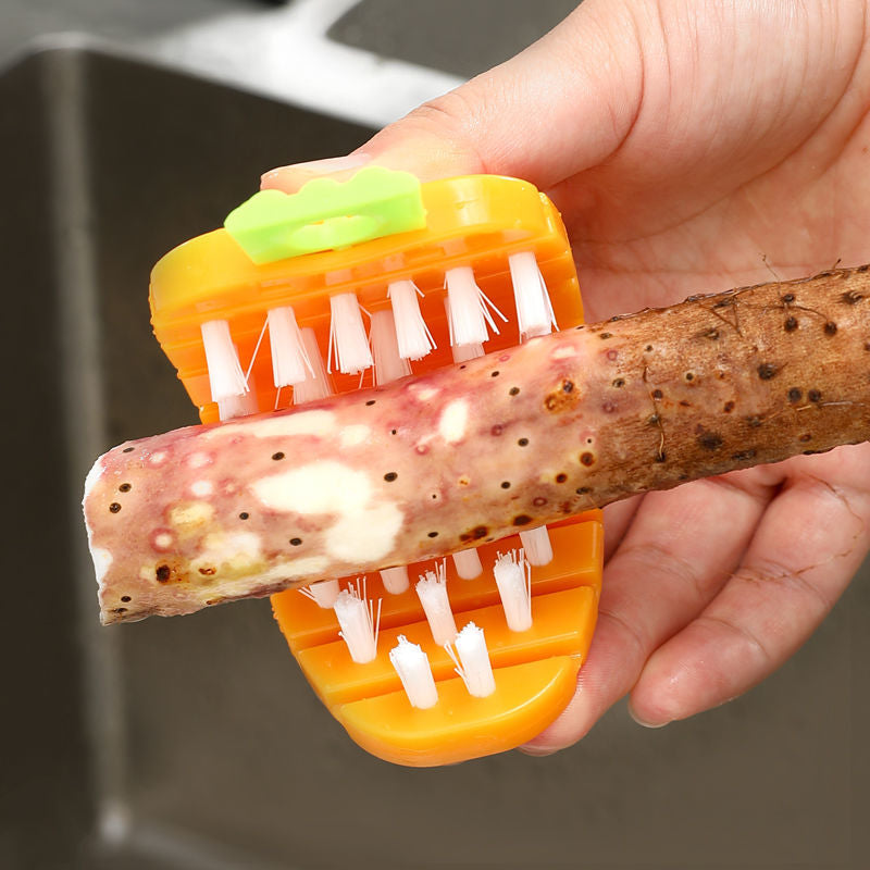 Flexible Vegetable Cleaning Brush - Image 3