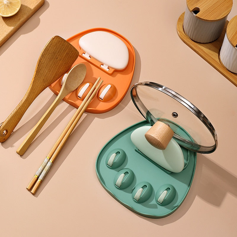 Cat Paw Wall-Mounted Pot Lid Holder Rack - Image 2