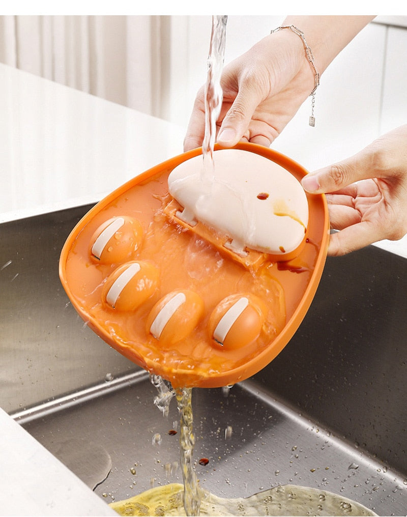 Cat Paw Wall-Mounted Pot Lid Holder Rack - Image 4