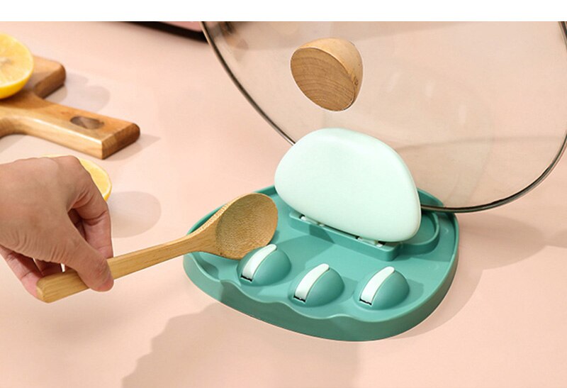 Cat Paw Wall-Mounted Pot Lid Holder Rack - Image 9
