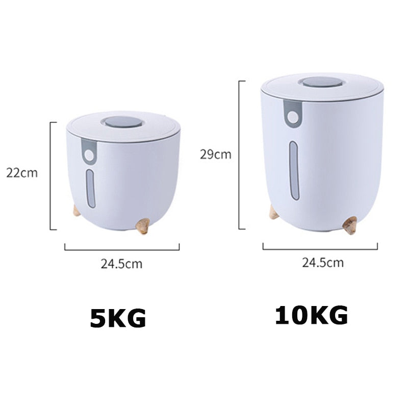 Large Capacity Moisture-Proof Rice Storage Container - Image 9