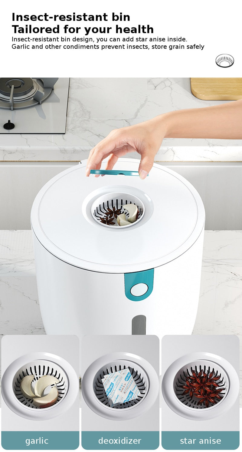 Large Capacity Moisture-Proof Rice Storage Container - Image 7