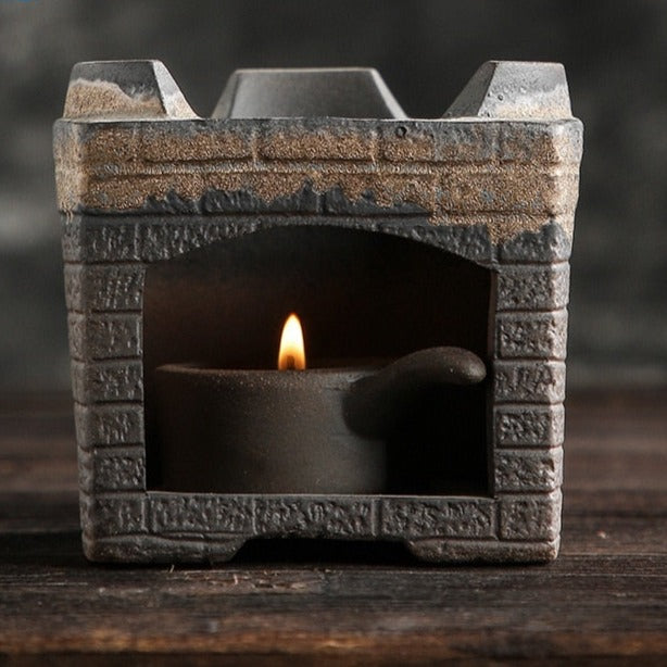 Vintage Art Ceramic Teapot Warmer Holder - Image 0