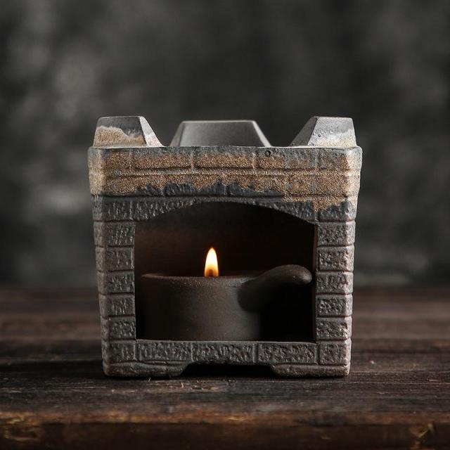 Vintage Art Ceramic Teapot Warmer Holder - Image 5