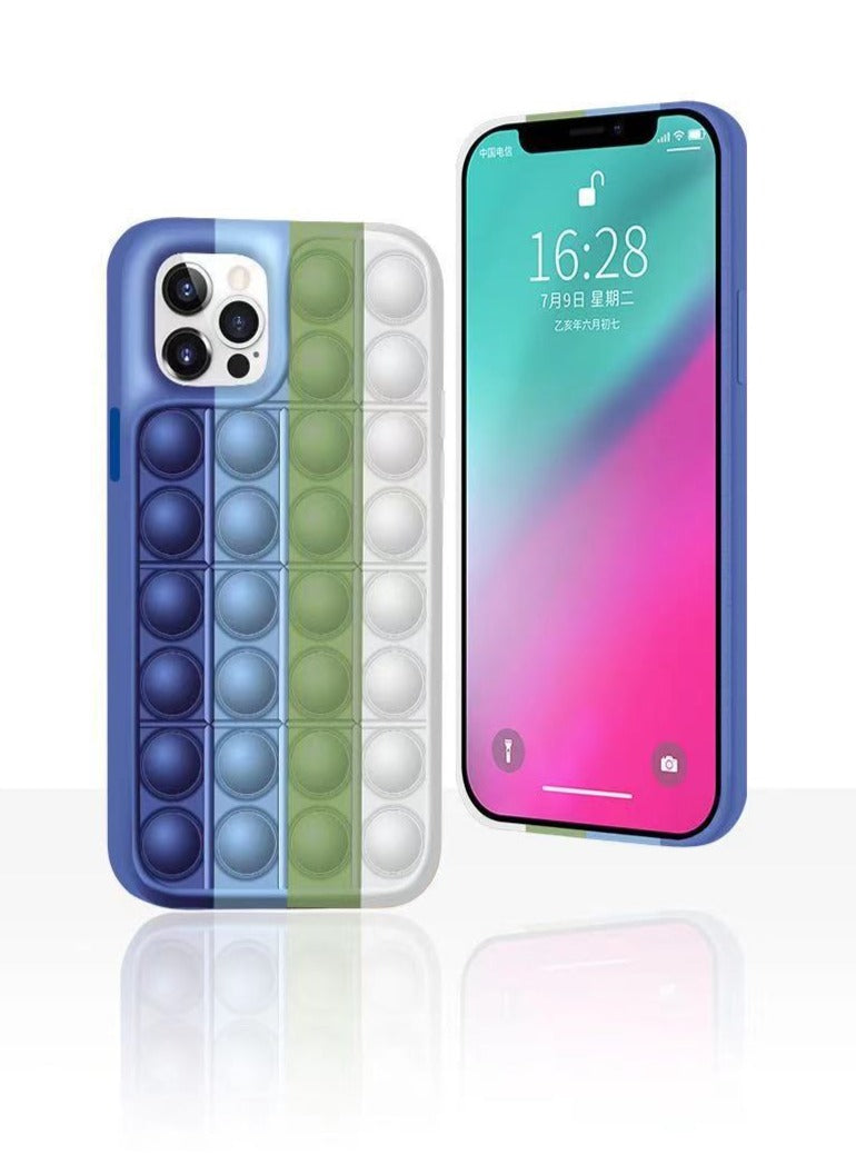 Pop It Bubble Colorful iPhone Case - Image 1