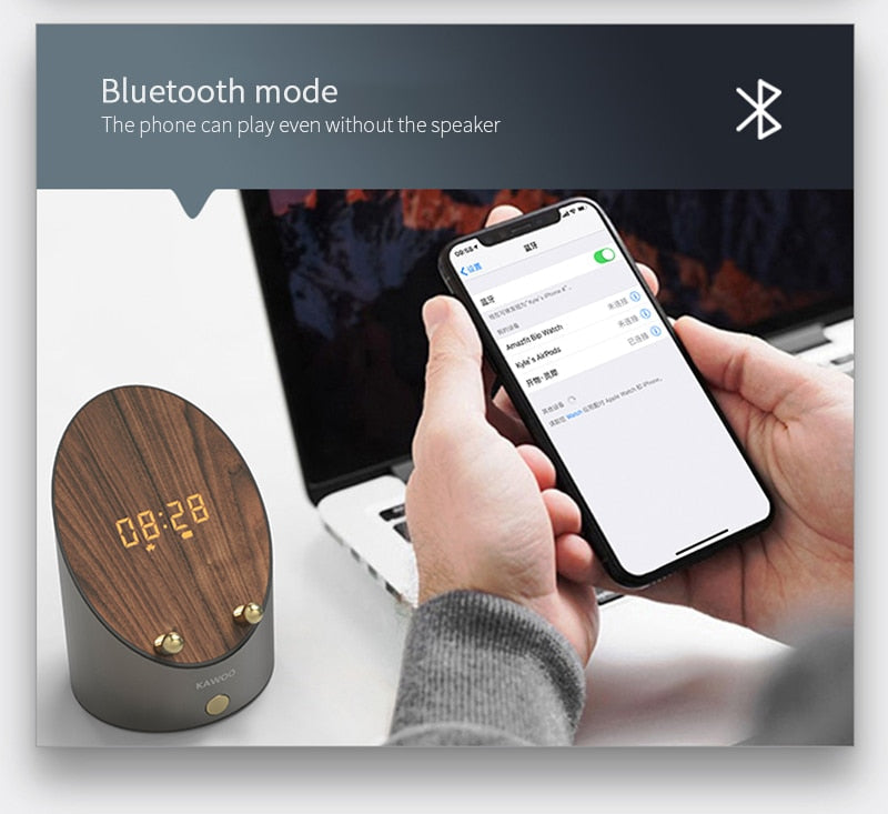 Elegant Bluetooth Speaker Wireless Phone Charger - Image 5