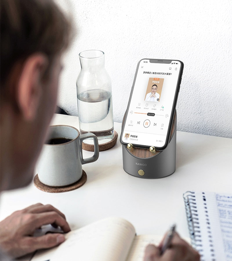 Elegant Bluetooth Speaker Wireless Phone Charger - Image 3