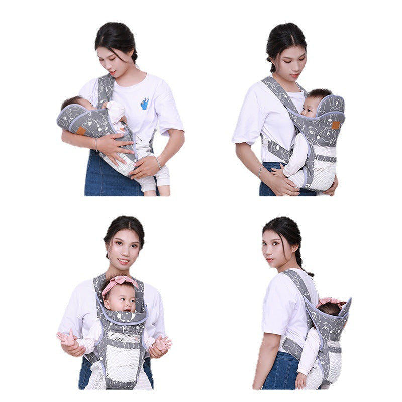 Multifunctional Comfy Double Shoulder Baby Carrier - Image 1
