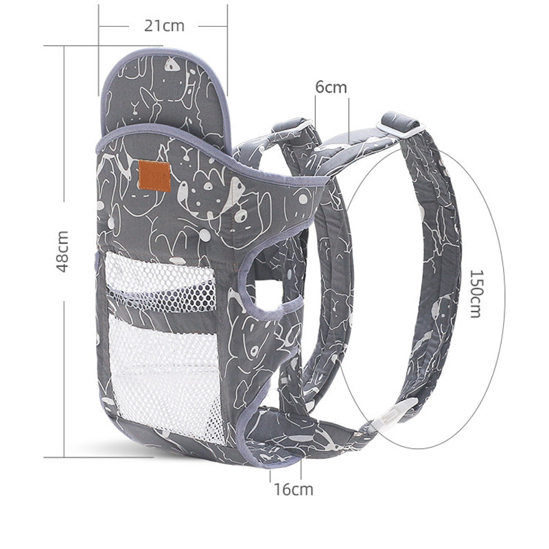 Multifunctional Comfy Double Shoulder Baby Carrier - Image 13