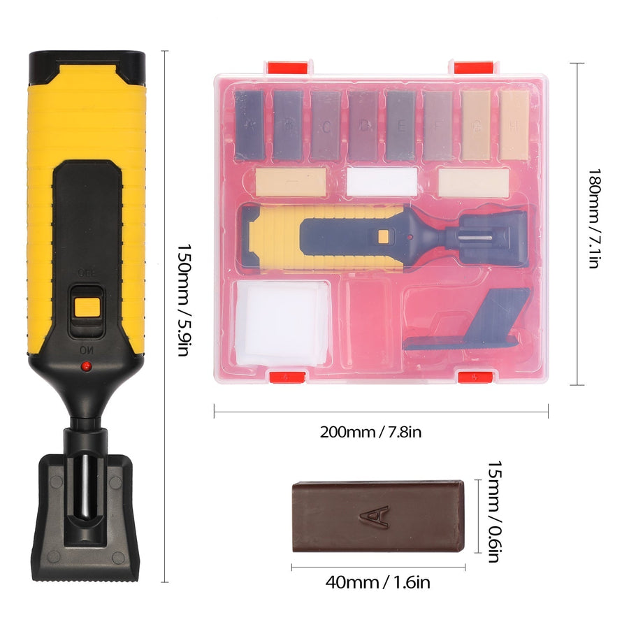 Floor Laminate Scratch Repair Tool Set - Image 4