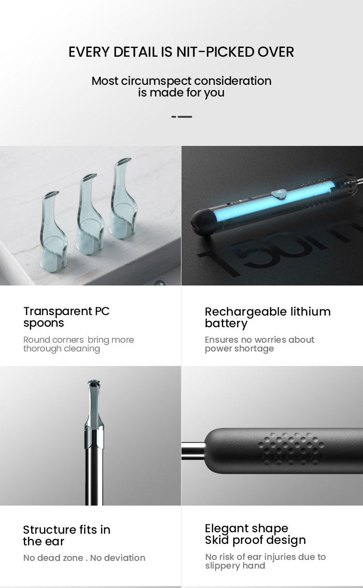 Wireless Smart Mini Ear Cleaner Camera - Image 6