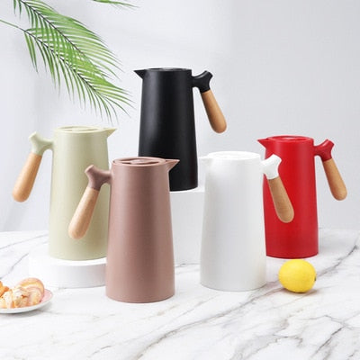 Elegant Minimal Matte Teapot Thermos - Image 1