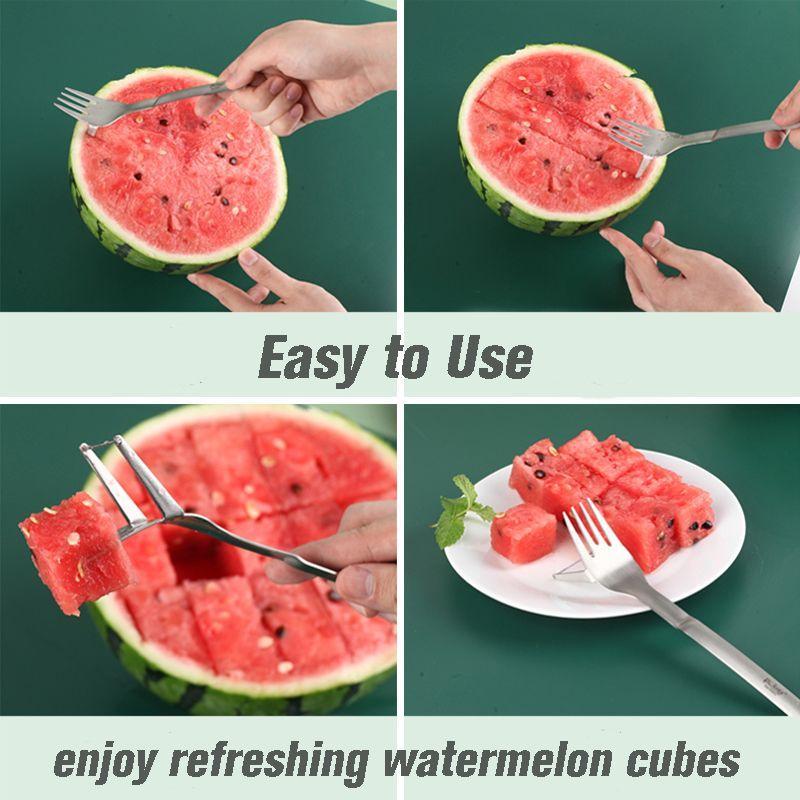 Easy Watermelon Slicer Fork - Image 2