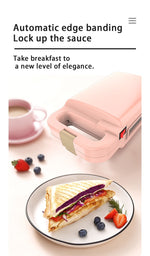 Electric Sandwich Toaster Waffle Maker